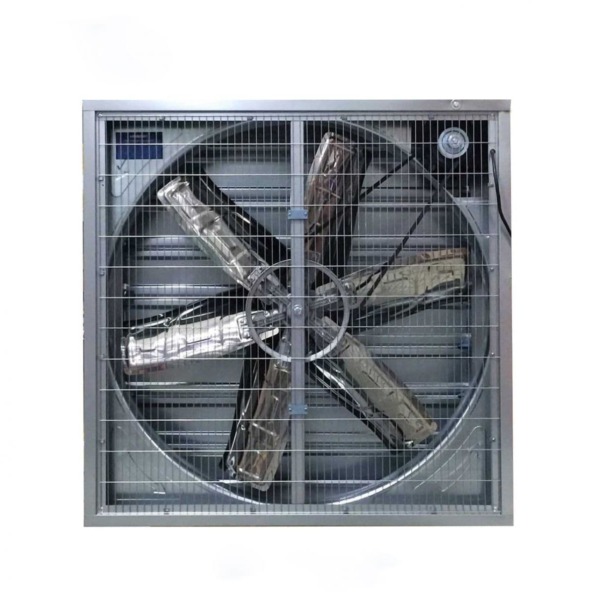 ECA-2-NoI: Quạt hướng trục thân vuông truyền động gián tiếp